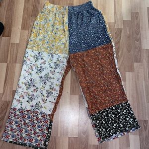 NWT Natural Life Quilt Cozy Pants